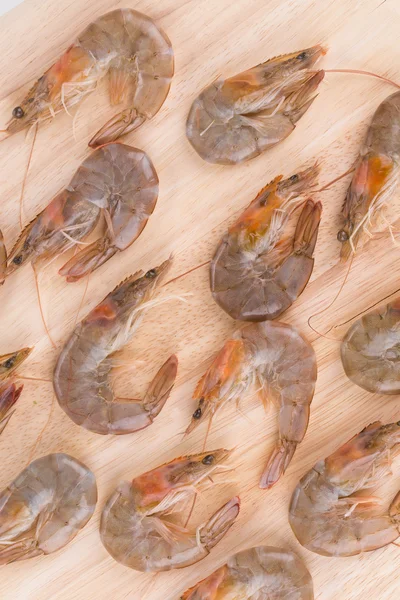 Čerstvé krevety — Stock fotografie