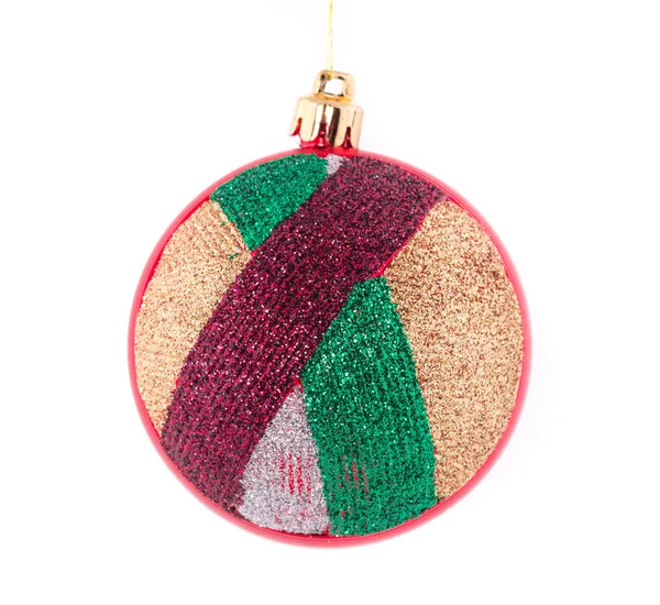 Decorated christmas ball. — Stock Photo, Image