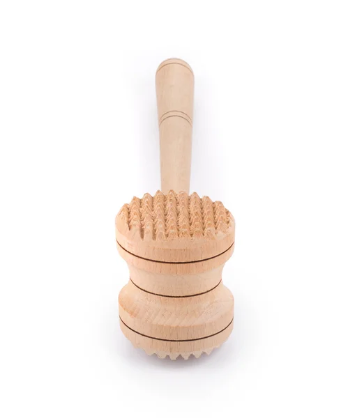 Wooden meat hammer. — Stock Photo, Image