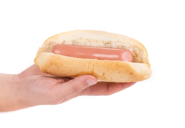 Velsmagende hotdog - Stock-foto