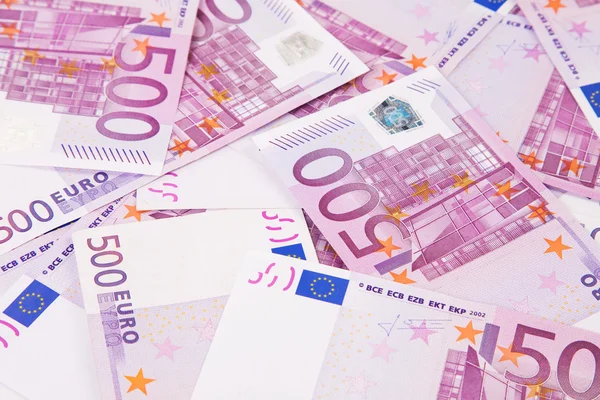 Euro pile — Stock Photo, Image