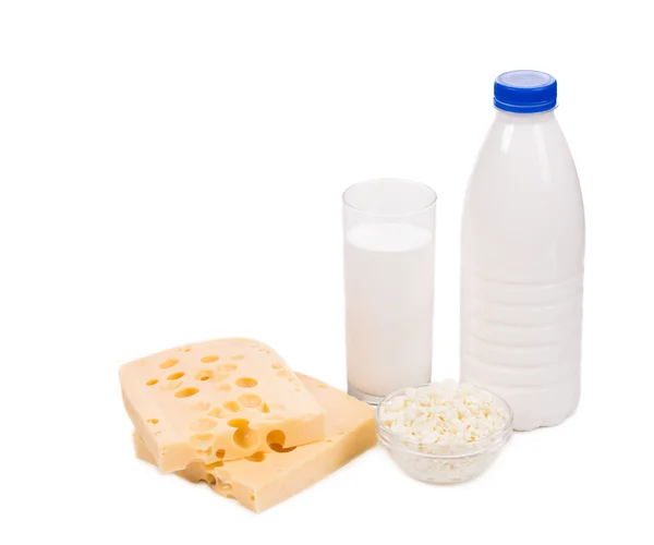 Вкусные молочные продукты . — стоковое фото