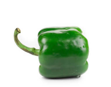 tatlı yeşil biber. 