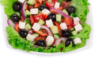 Yunan salatası. 