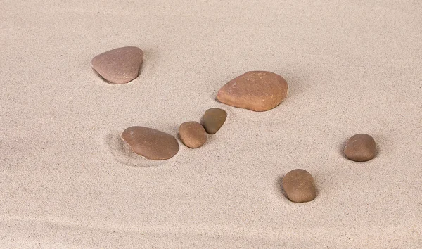 Rocks on the sand. — Stock Photo, Image