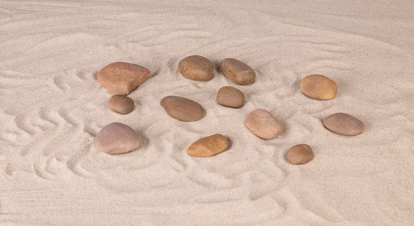 Rocks on the sand. — Stock Photo, Image