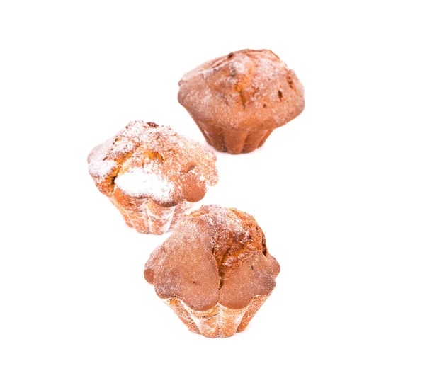 Drie muffins — Stockfoto