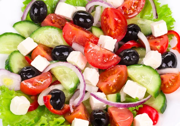 Griekse salade. — Stockfoto