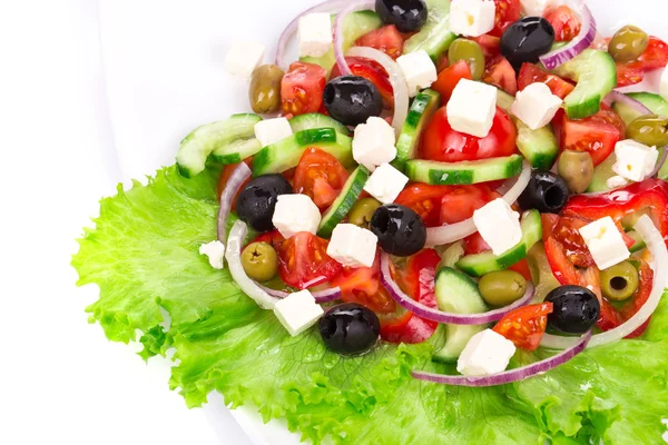 Griechischer Salat — Stockfoto