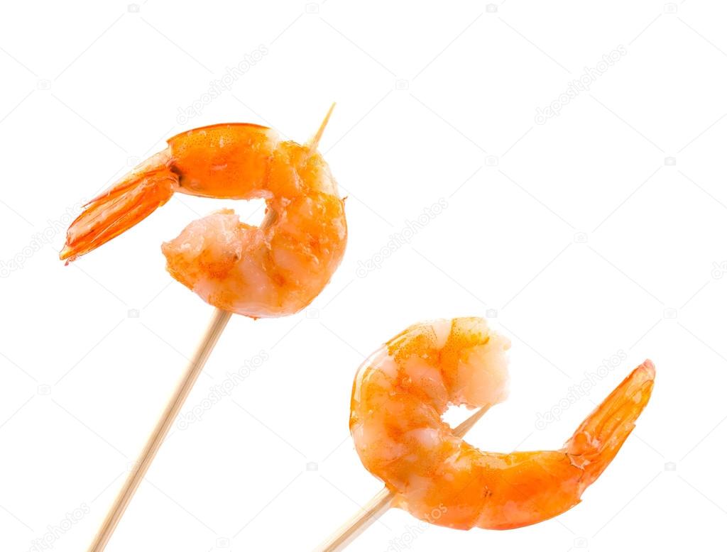 Shrimps on a sticks