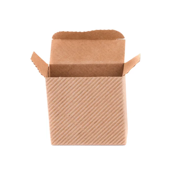 Corrugated cardboard box — Stock Photo, Image