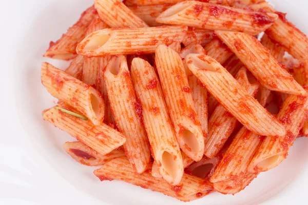 Penne rigate de massas — Fotografia de Stock