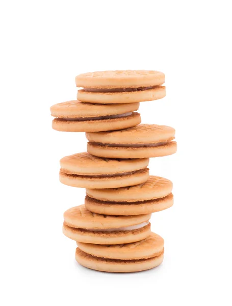 Biscuits with filling — Stock Photo, Image