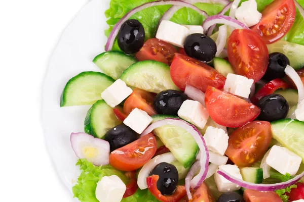 Griechischer Salat — Stockfoto