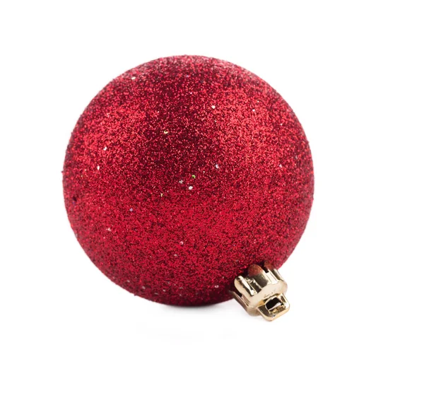 Red Christmas tree decoration. — Stock Photo, Image