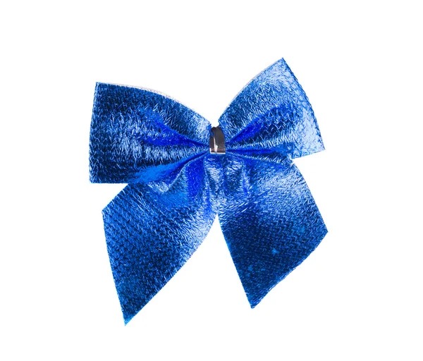 Blue bow — Stock Photo, Image