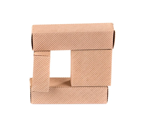 Cardboard boxes. — Stock Photo, Image