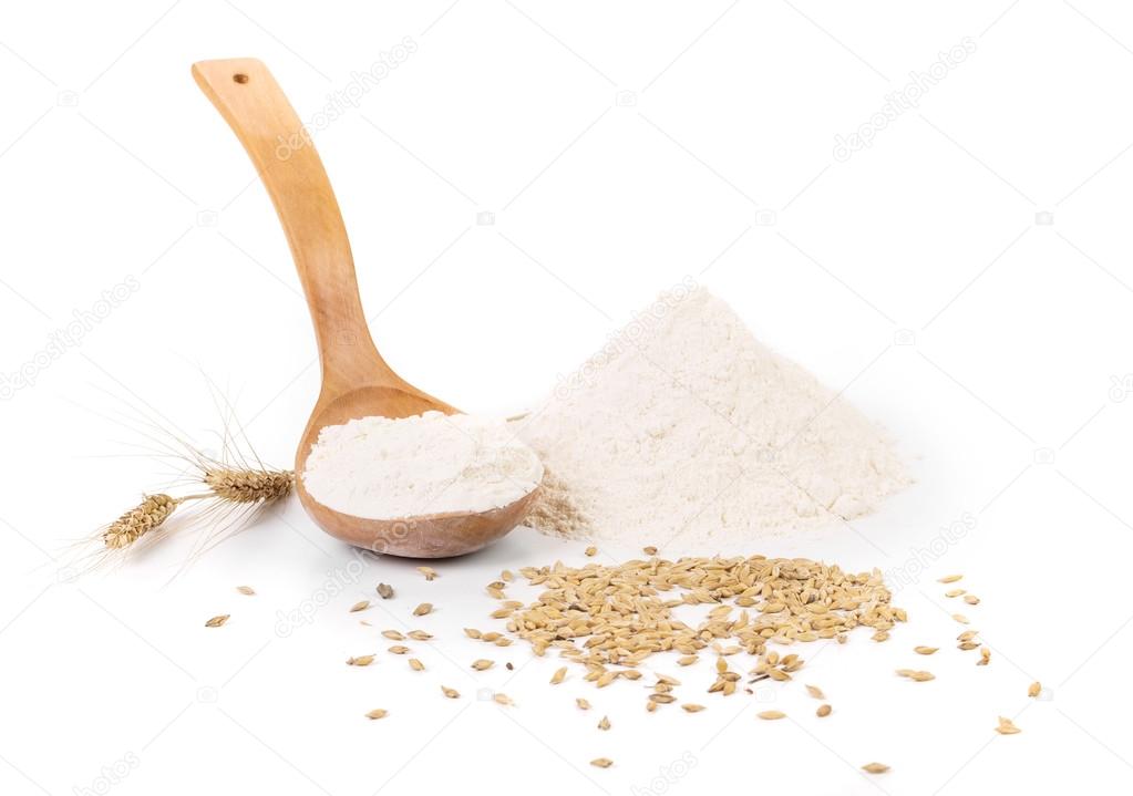 Flour wheat ear