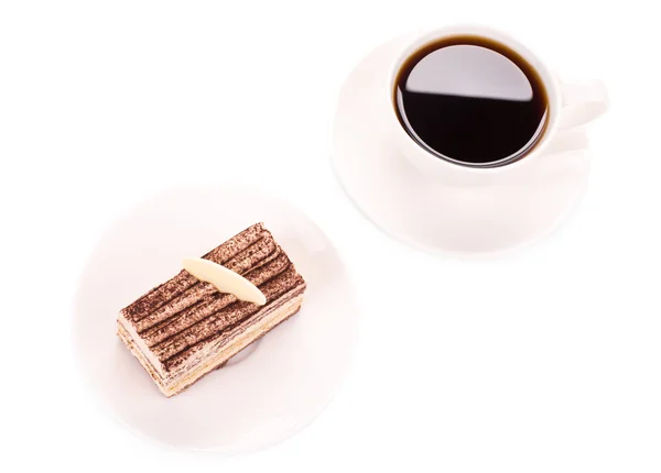 Kahve ile kek — Stok fotoğraf