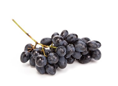 siyah üzüm yakın çekim.