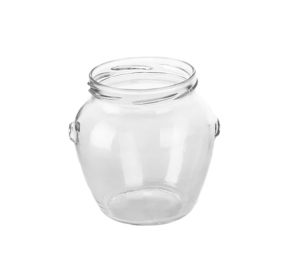 Empty glass jar. — Stock Photo, Image