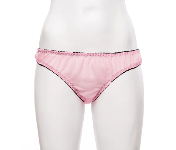 Cuecas rosa feminino — Fotografia de Stock