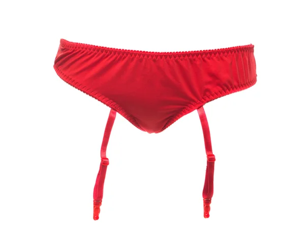 Female red underpants — Stock Photo, Image