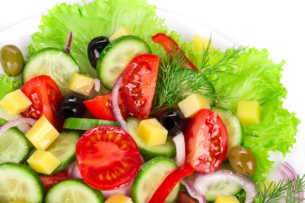 Savoureuse salade grecque. — Photo