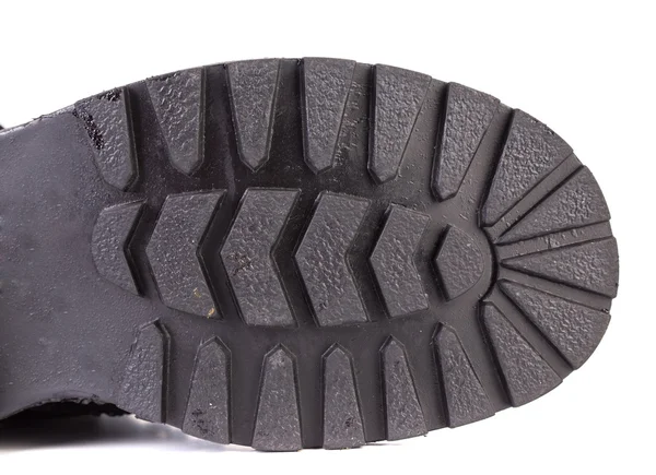 Sole side of rubber boot. Stock Image