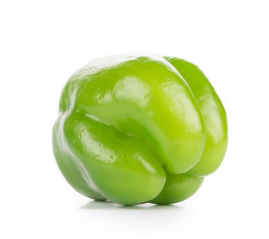 tatlı yeşil biber. 