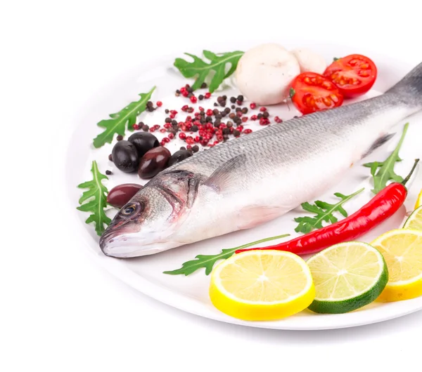 Fresh seabass — Stock Photo, Image