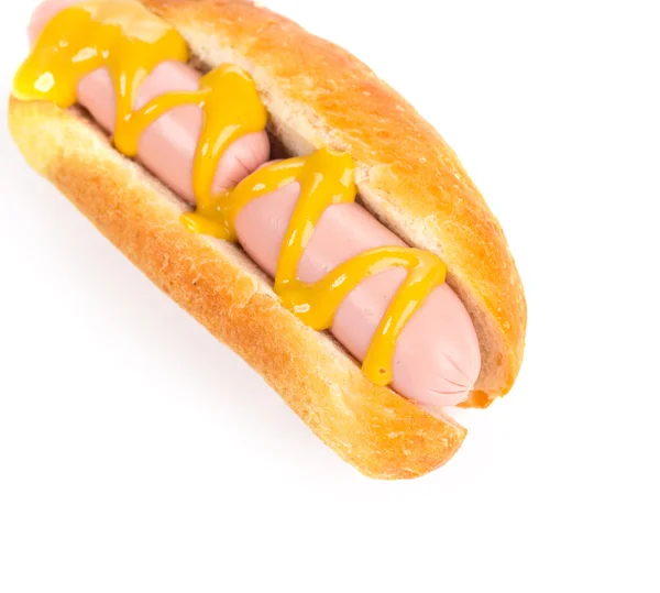 Gegrillter Hotdog — Stockfoto