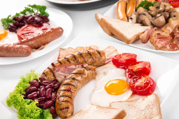 Full English Breakfast — Stock Photo, Image