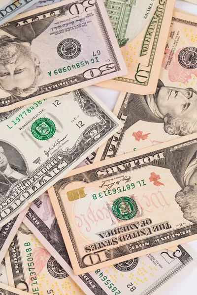 Different dollar bills — Stock Photo, Image