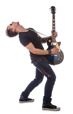 Gitar gitarist kurşun
