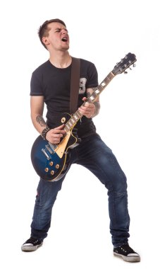Gitar gitarist kurşun