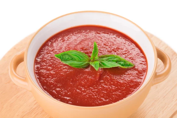 Диетический томатный суп — стоковое фото