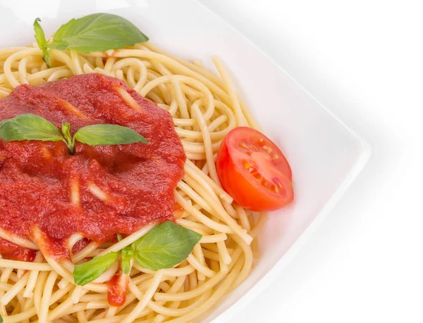 トマトのパスタのタリアッテレ — ストック写真