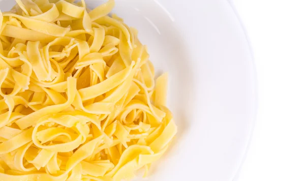 Pasta på tallriken. — Stockfoto