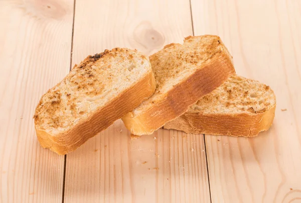 Weißbrot geröstet. — Stockfoto