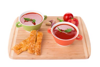 Bir kase domates çorbası..