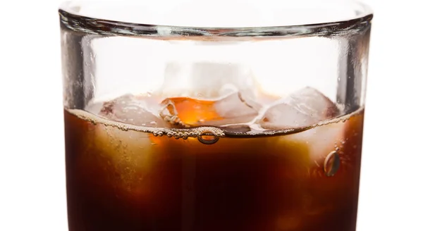 Cola with Ice. — Stock Photo, Image