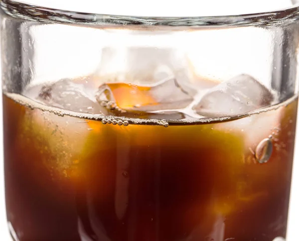 Cola with Ice. — Stock Photo, Image