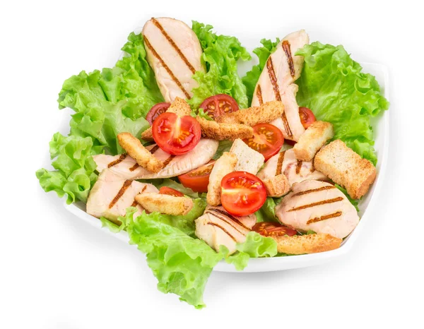 Salada de César bonita . — Fotografia de Stock