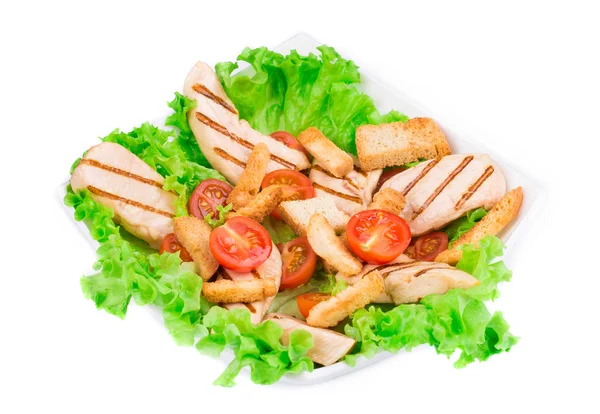 Beautiful caesar salad. — Stock Photo, Image