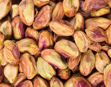 taze antepfıstığı yakın çekim.