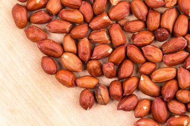 Fıstık dokusuna yakın çekim.