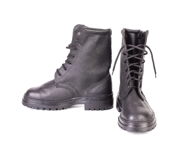 Pair of working boots. — Stock Photo, Image