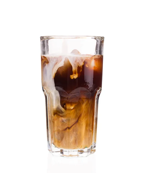Iced Coffee with Milk. — Stock Photo, Image