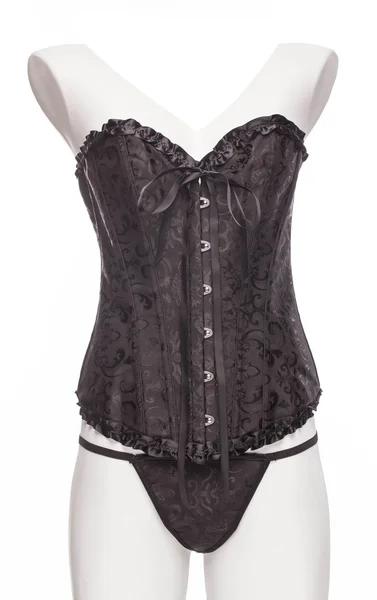 Corsetto e lingerie da vicino . — Foto Stock